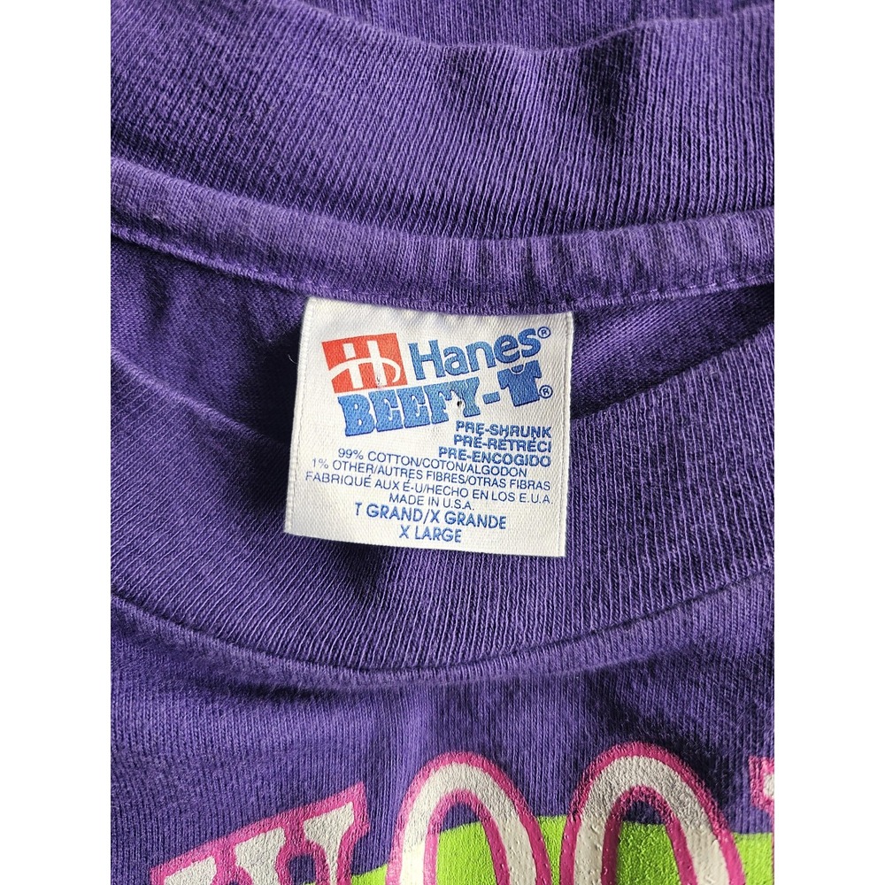 Vintage Dogwood Arts Festival Shirt Mens XL Purple Knoxville Tennessee 90s USA - Picture 6 of 6